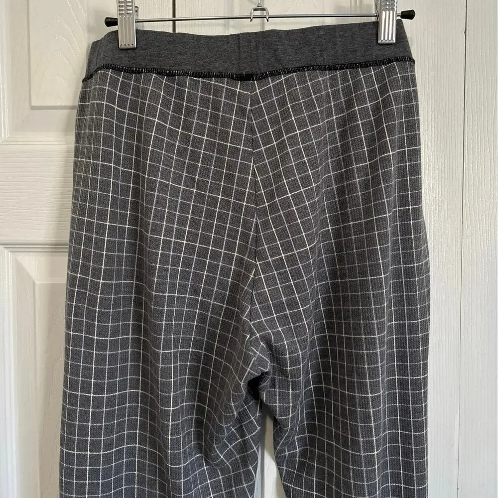 Free People Chill Evening Waffle Knit Long John Sleep Lounge Pants Large